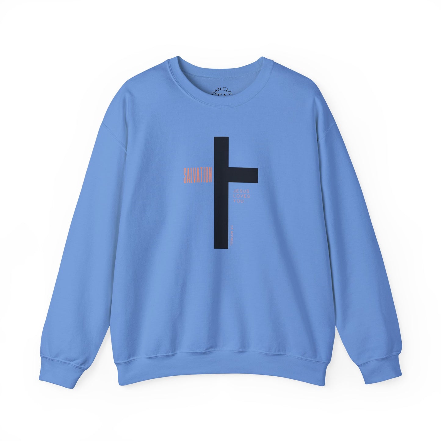 Faith Inspired Salvation Cross Sweatshirt