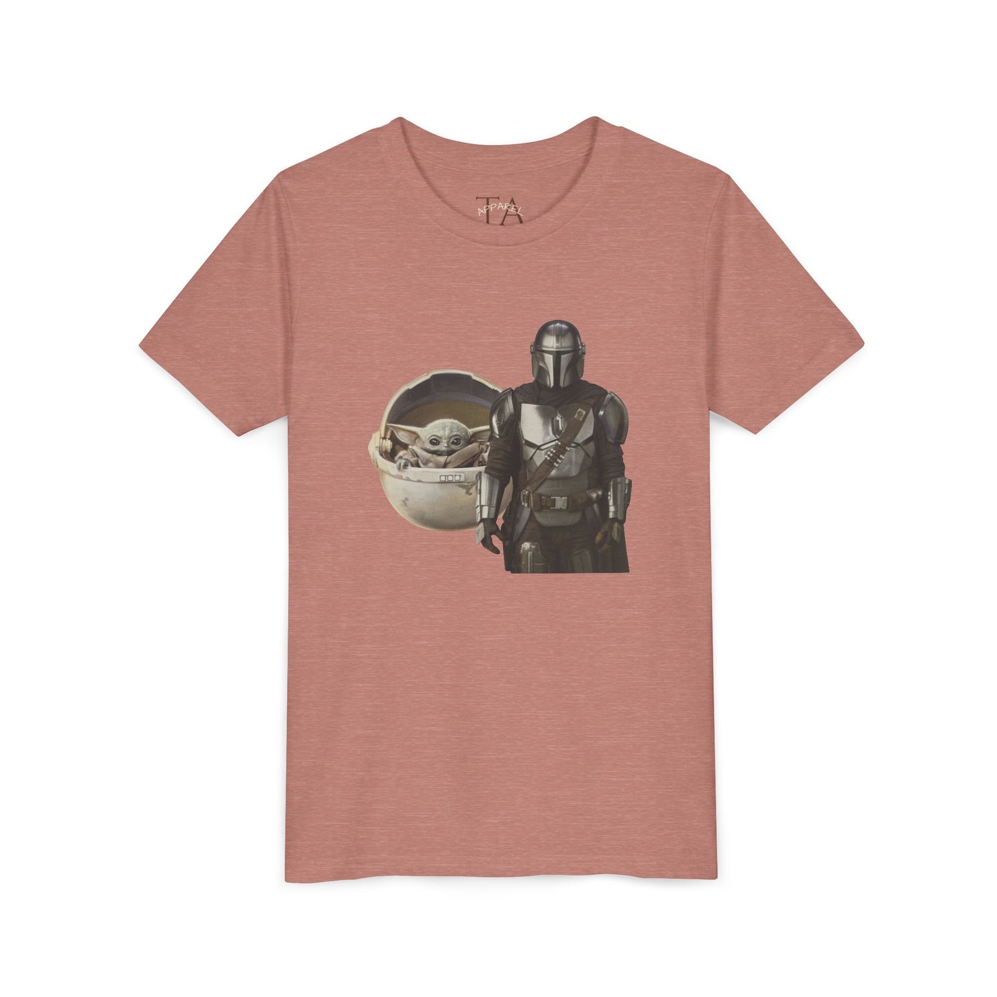 Kids Star Wars Inspired Youth Tee, Mandalorian T-Shirt, Grogu Shirt, Galaxy Adventure, Kids Summer Outfit, Birthday Gift