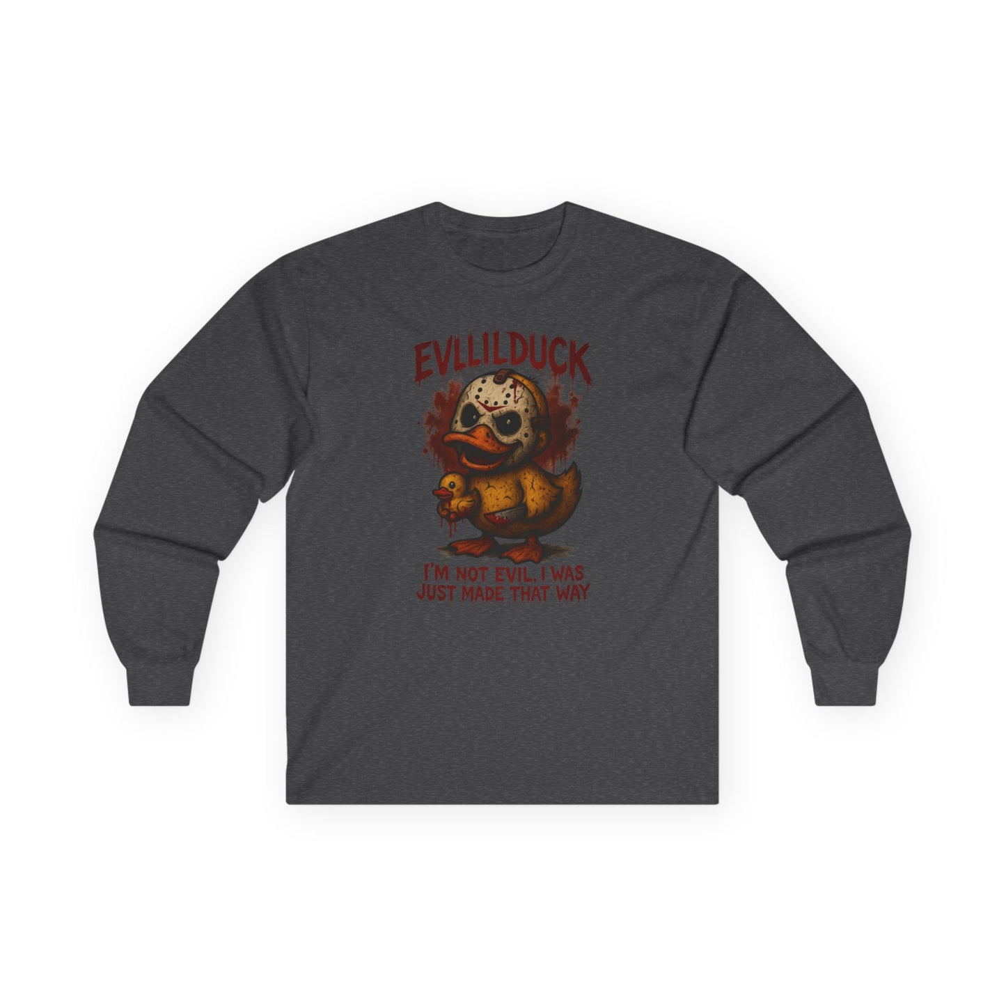 Evllilduck Long Sleeve Tee - Halloween Costume & Birthday Gift