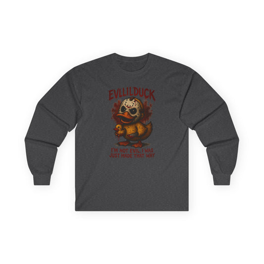 Evllilduck Long Sleeve Tee - Halloween Costume & Birthday Gift