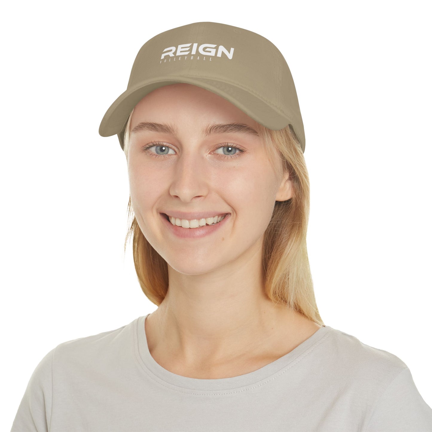 Volleyball Team Low Profile Customizable Baseball Cap - REIGN Design