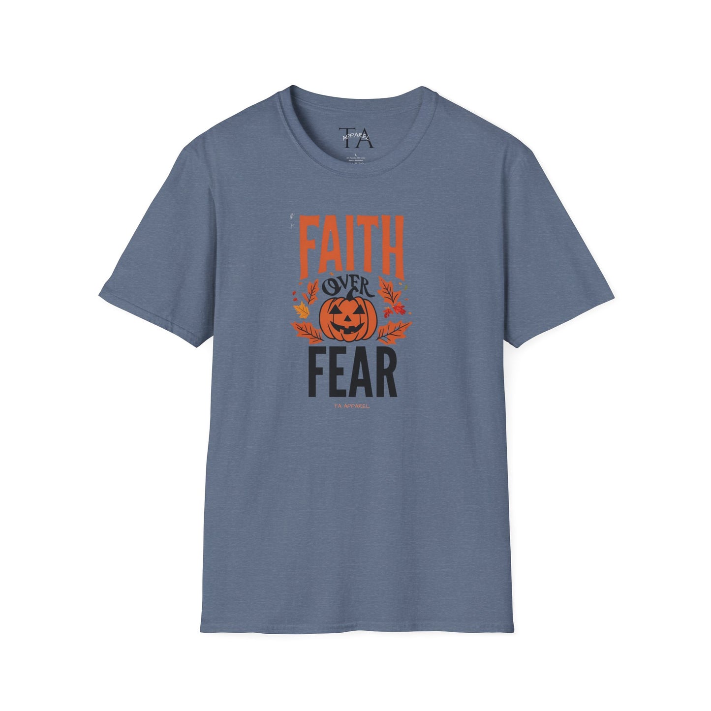 Faith Inspired Halloween T-Shirt "Faith Over Fear"