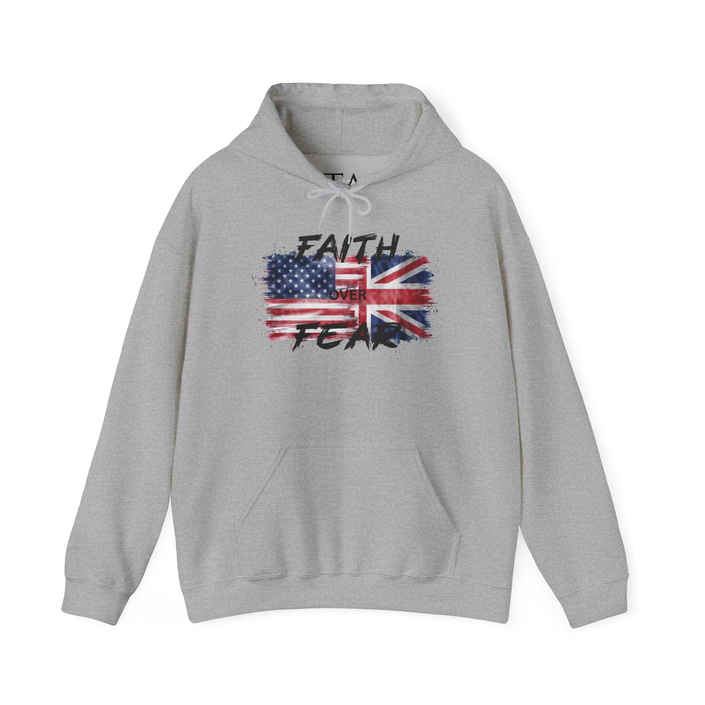 Faith over Fear USA UK Unisex Hoodie