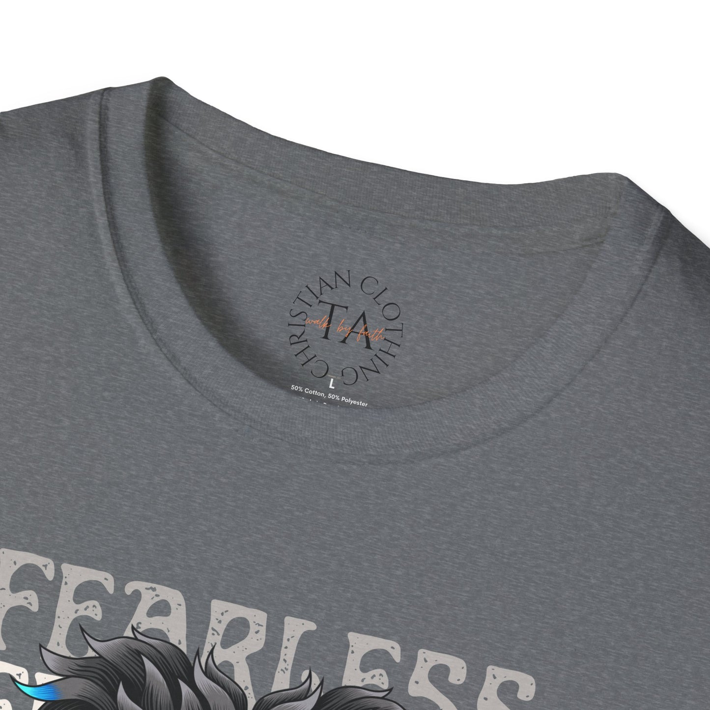 Fearless Lion Volleyball T-Shirt | Unisex Softstyle Tee