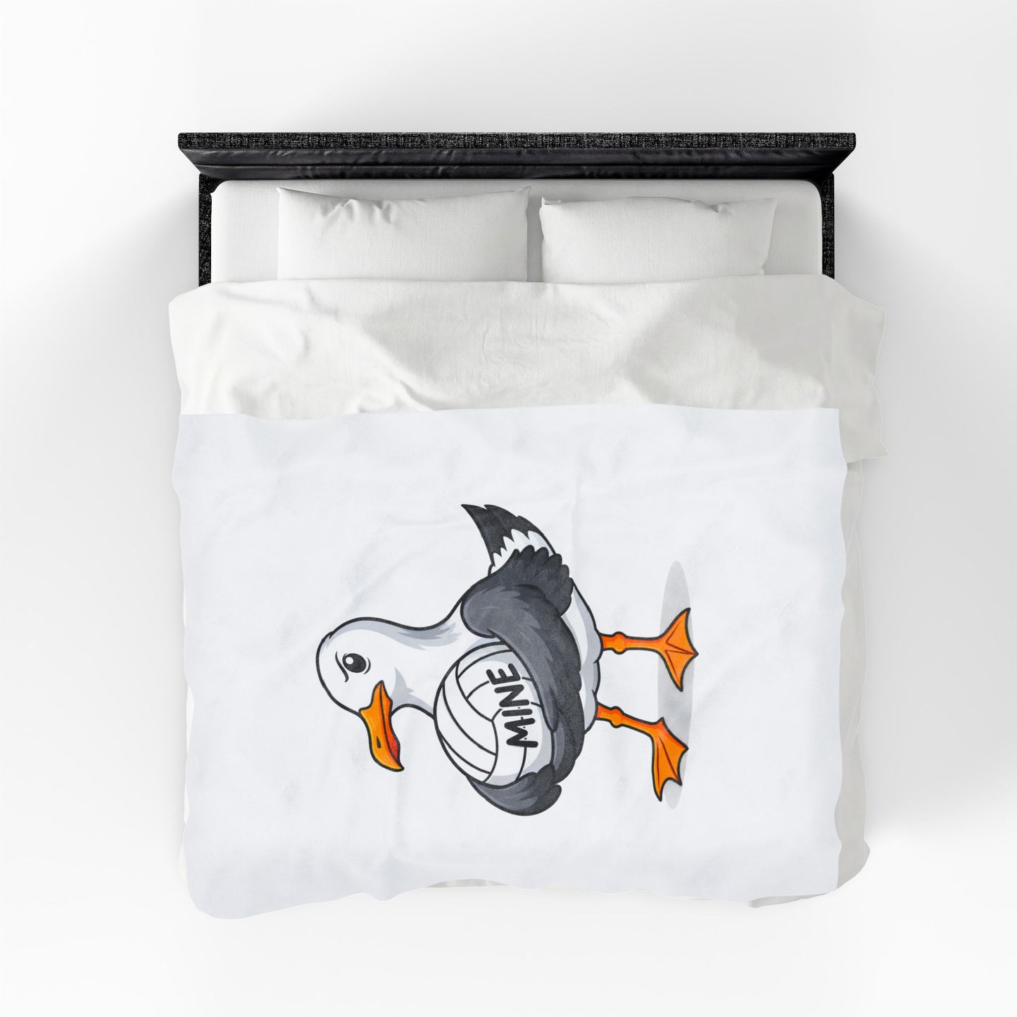 MINE Volleyball Seagull Velveteen Plush BlanketVelveteen