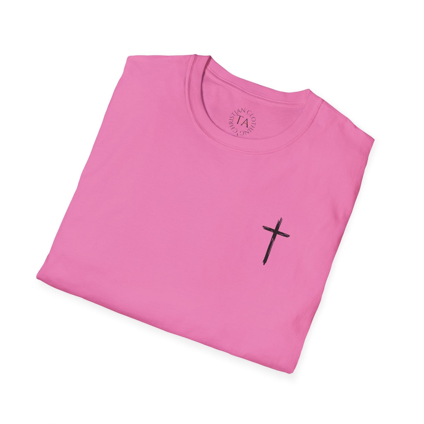 Faith Inspired Unisex Softstyle T-Shirt - 'BUT GOD' - Inspirational Gift for Believers