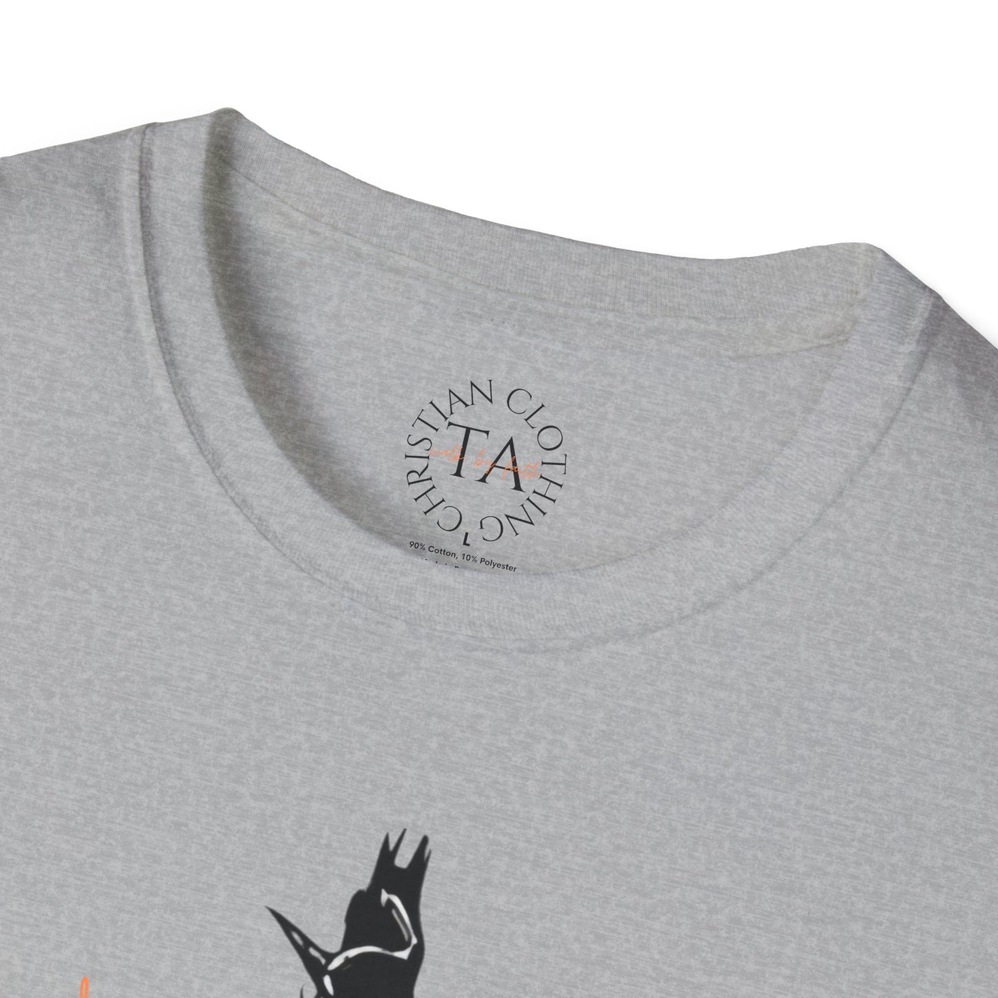 Faith Inspired Christian Cross Unisex T-Shirt - 'I Have Been Crucified with Christ' Design