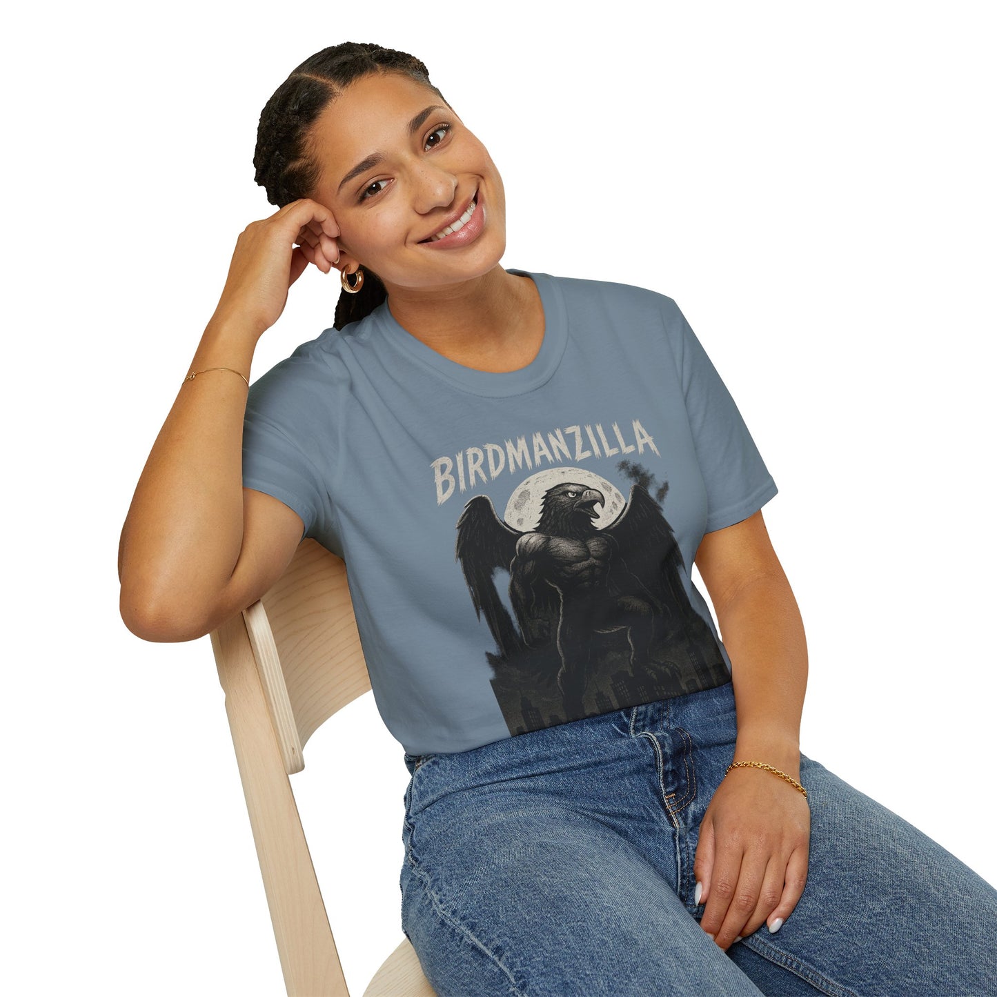 Birdmanzilla Graphic Tee - Unisex T-Shirt, Casual Wear, Unique Gift, Men's Fashion