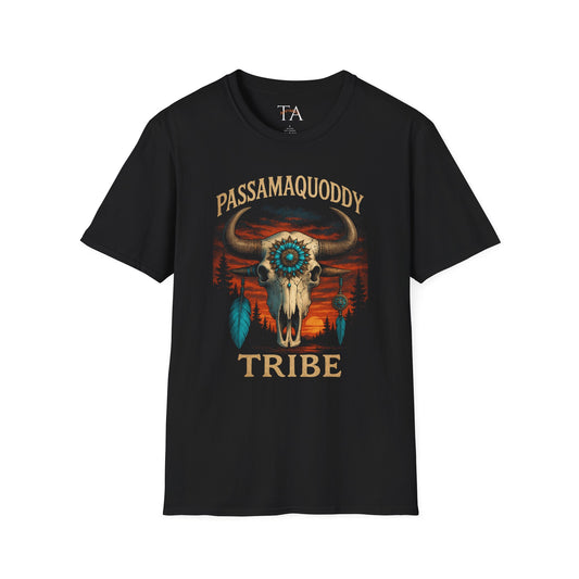 Tribal Graphic T-Shirt - Passamaquoddy Tribe Design3, Gift for Adventurers