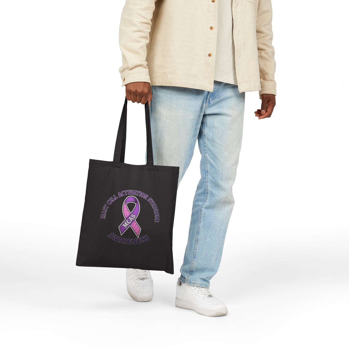 Mast Cell Activation Syndrome Awareness Ribbon Tote Bag