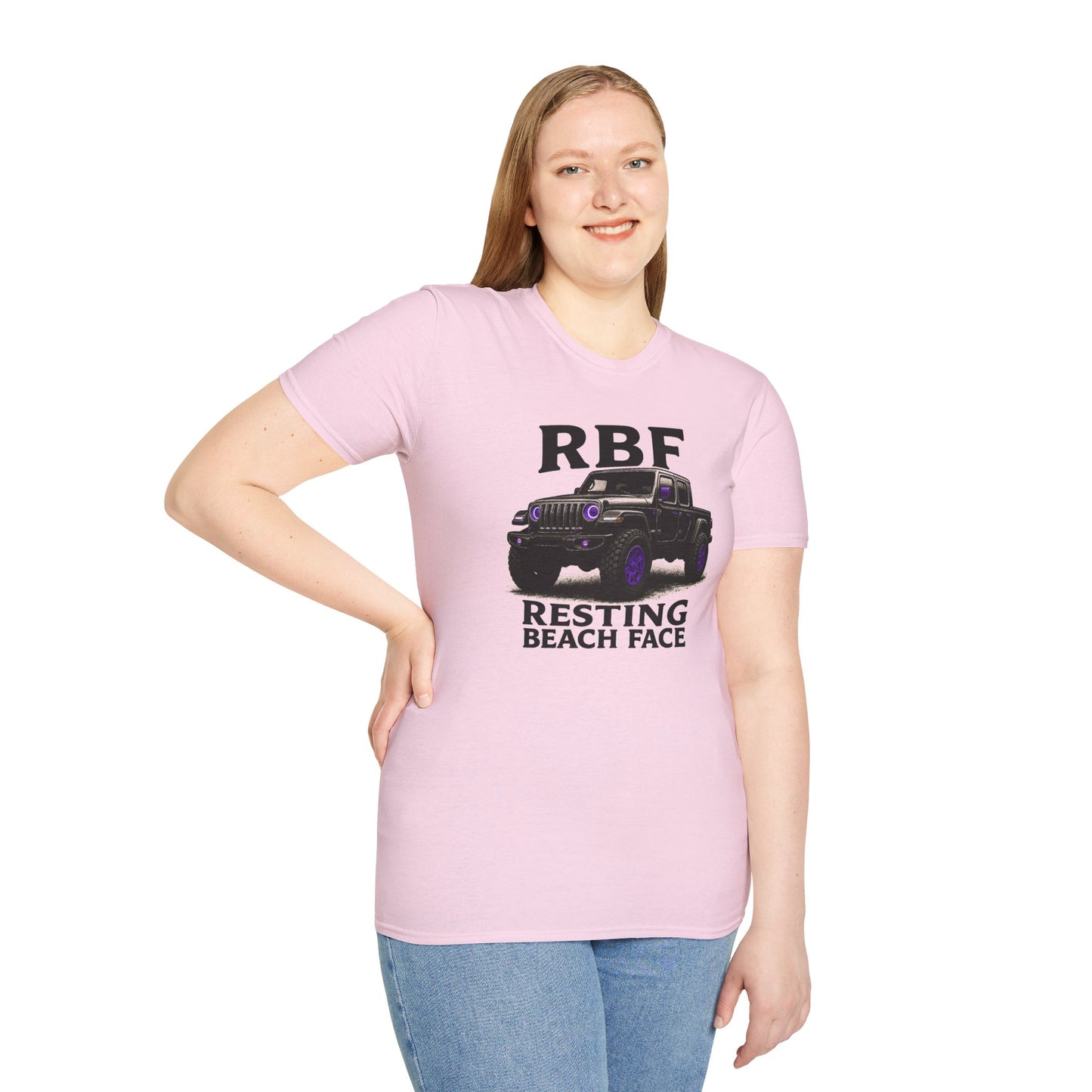 Resting Beach Face T-Shirt | Unisex Tee for Beach Lovers