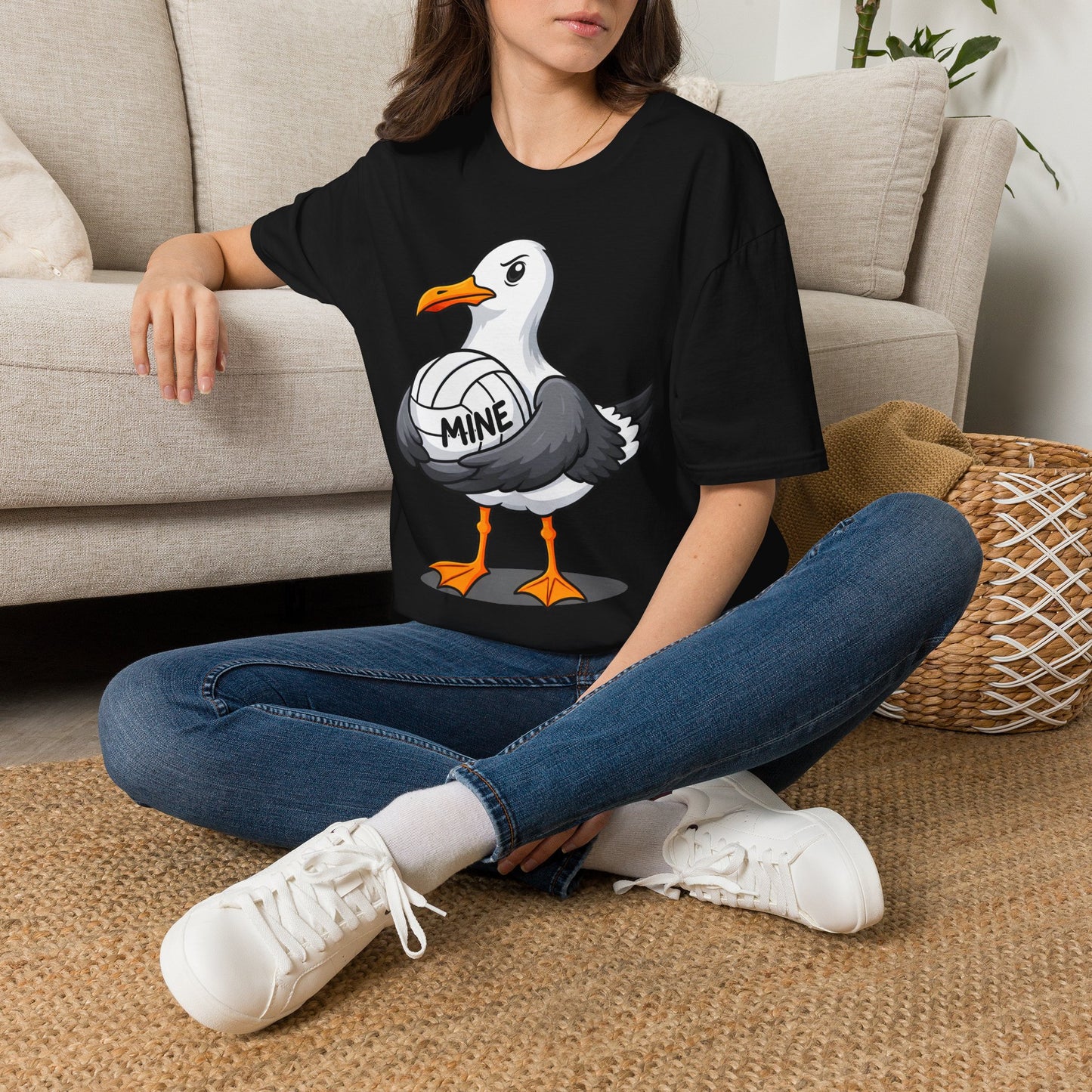 MINE Volleyball Seagull Gildan Softstyle® T-Shirt