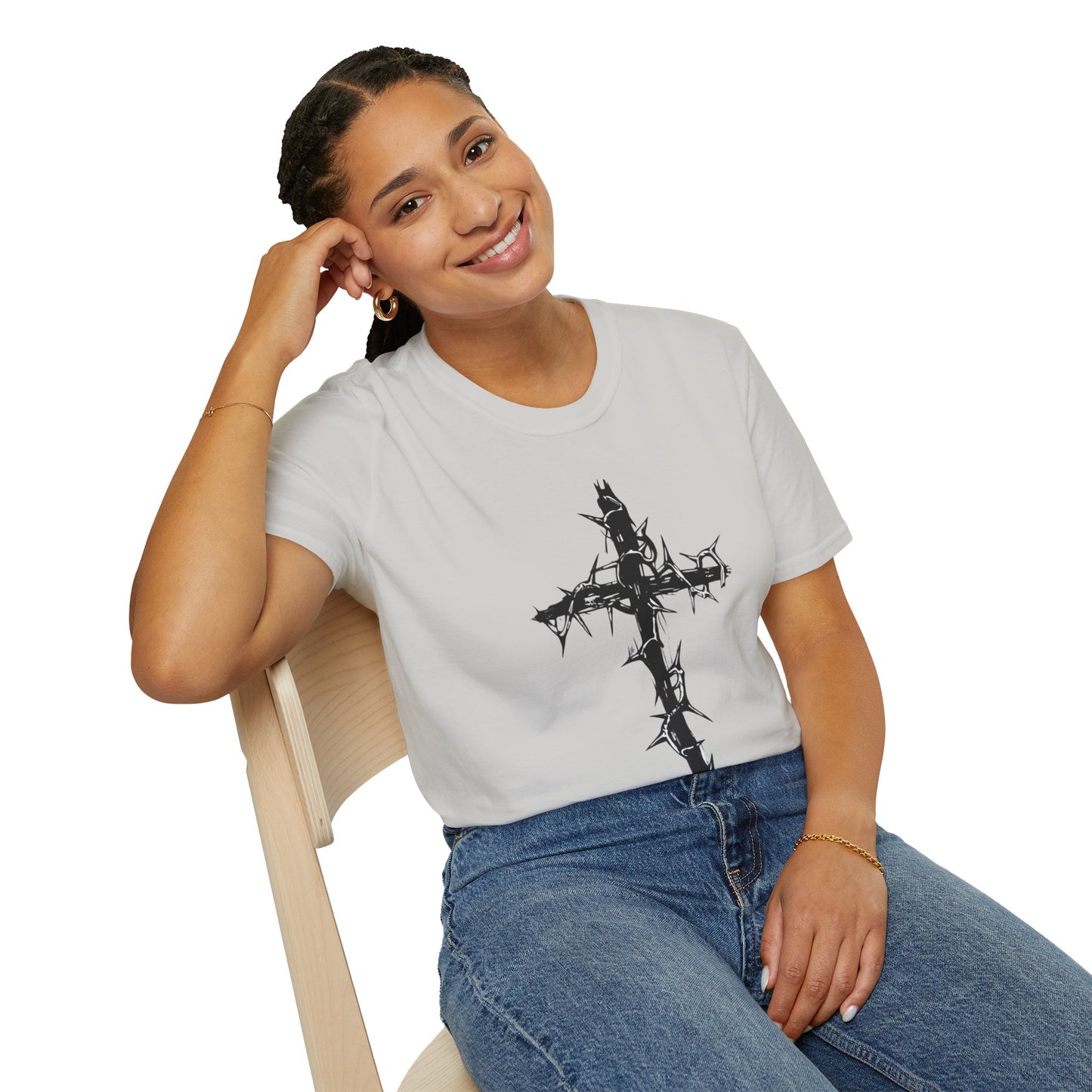 Faith Inspired Barbed Cross T-Shirt