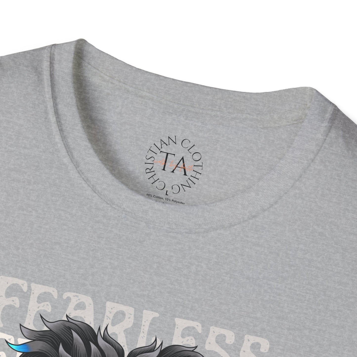 Fearless Lion Volleyball T-Shirt | Unisex Softstyle Tee