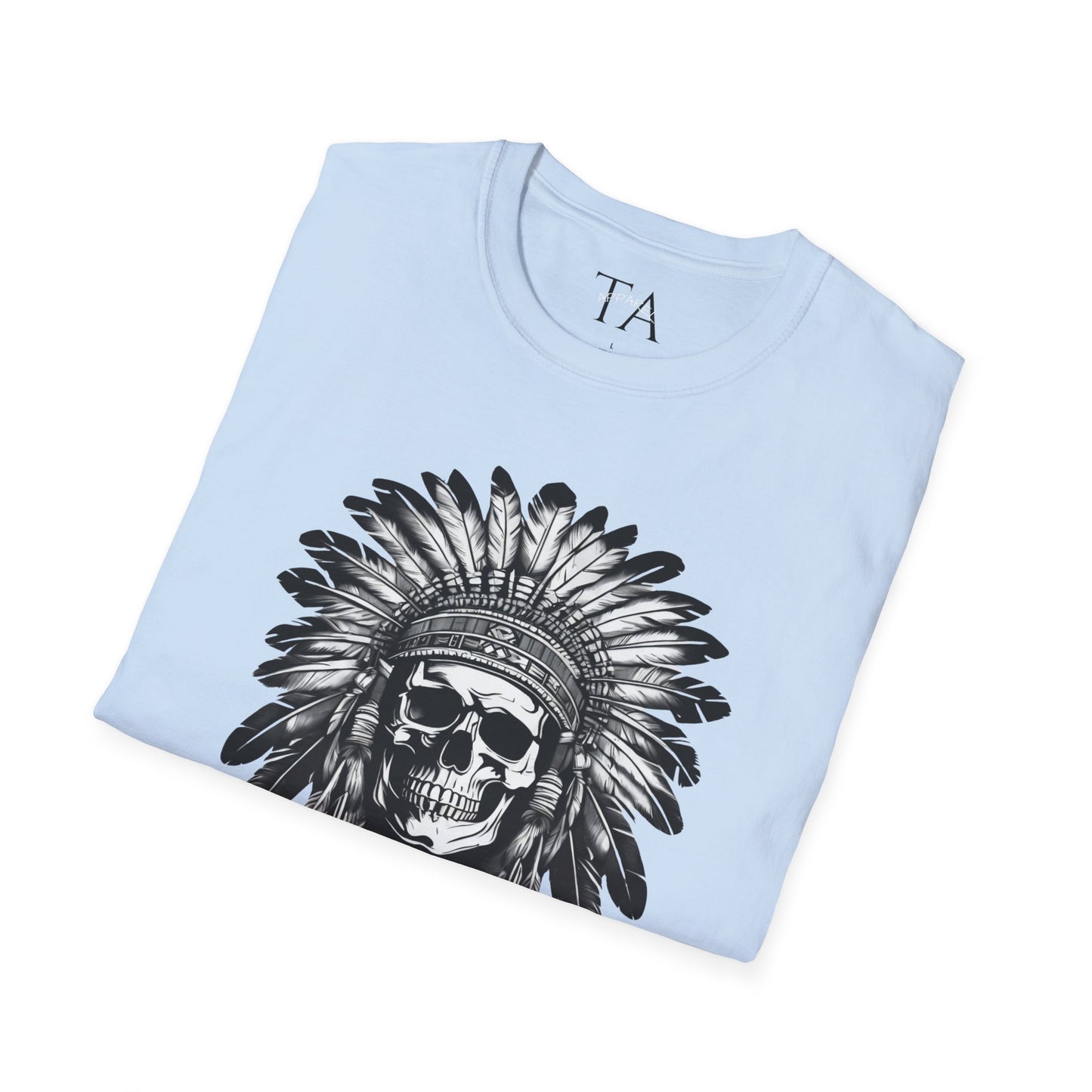 Native American Skull Graphic Unisex T-Shirt