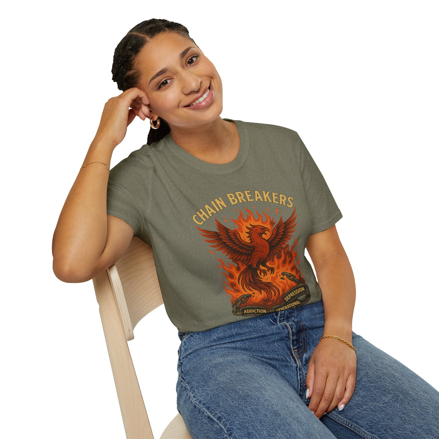 Chain Breakers Phoenix Unisex T-Shirt