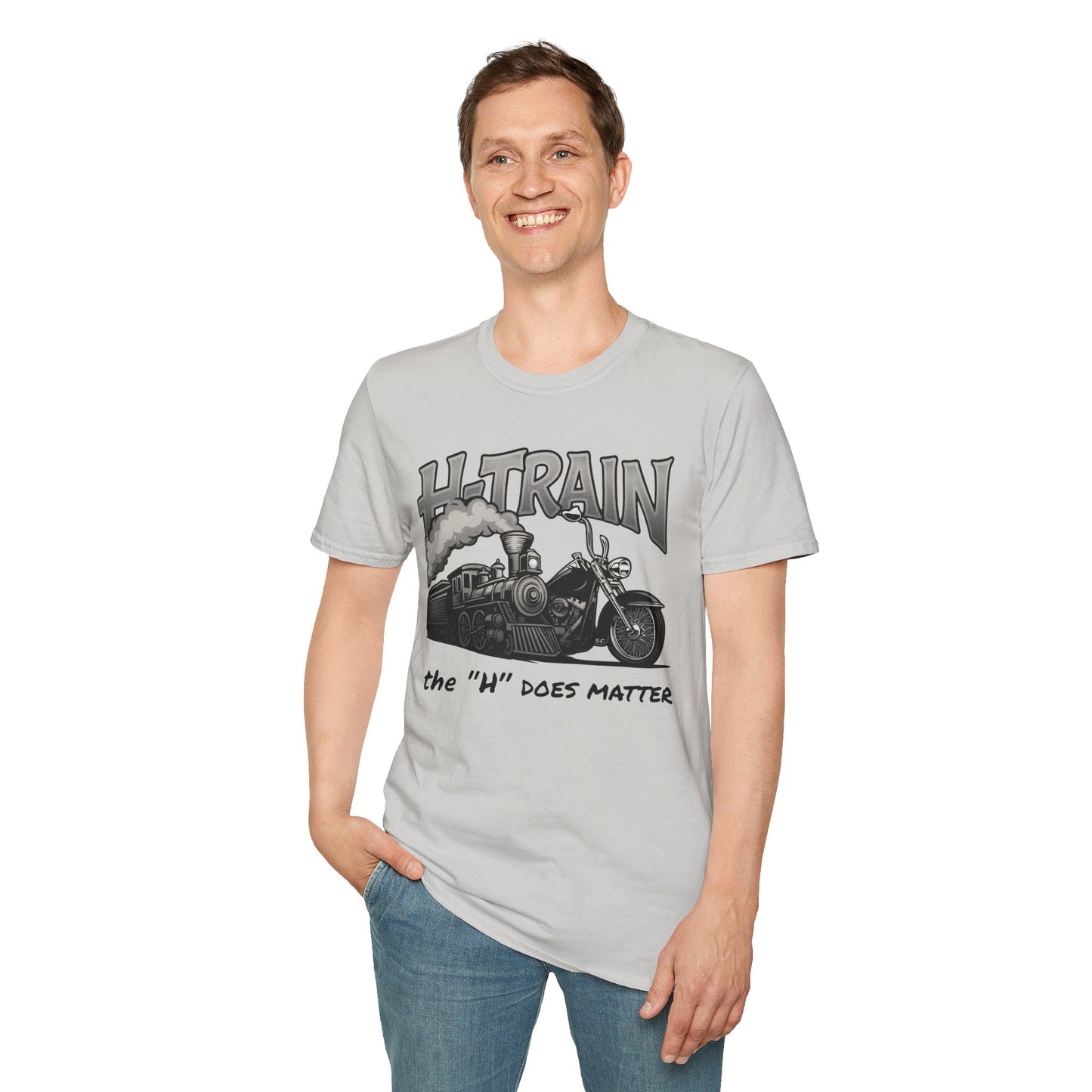 H-Train Vintage Unisex T-Shirt | Cool Gifts for Motorcycle Lovers