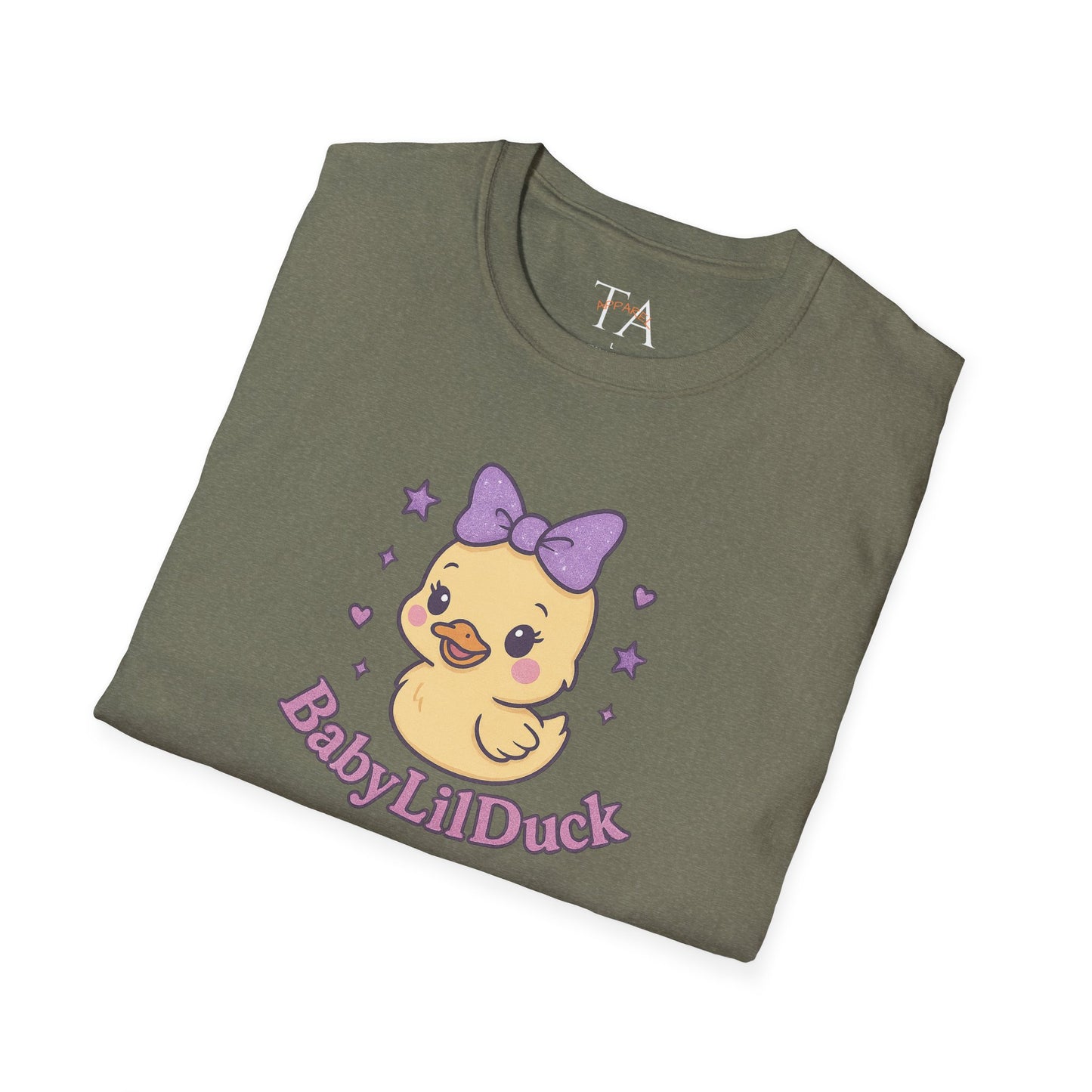BabyLilDuck Unisex T-Shirt, Cute Animal Tee, Baby Shower Gift, Birthday Outfit