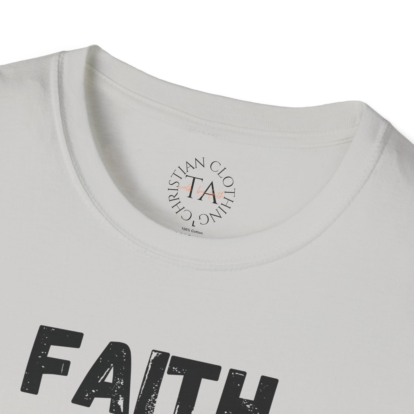 Faith Inspired Unisex T-Shirt - Faith Over Fear Design
