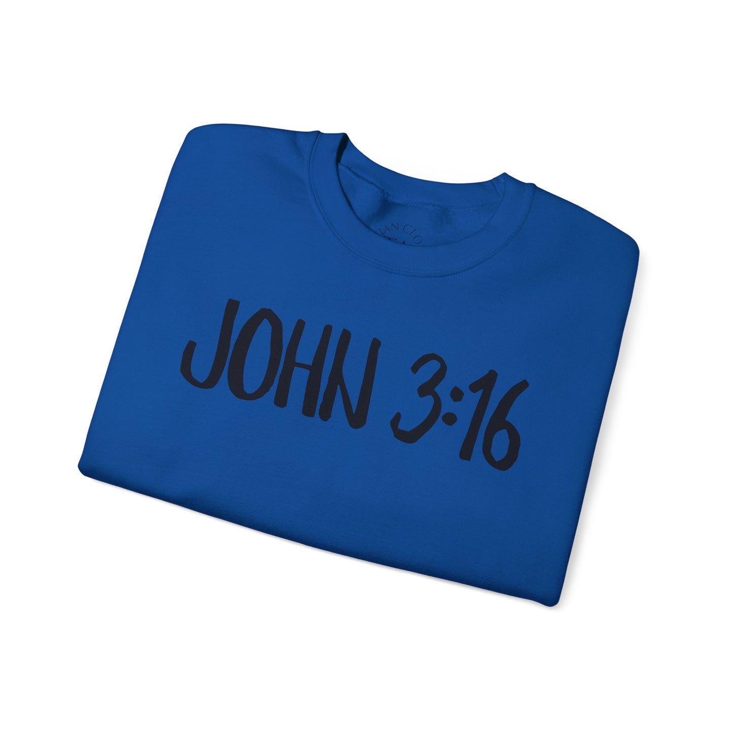 Faith Inspired John 3:16 Crewneck Sweatshirt