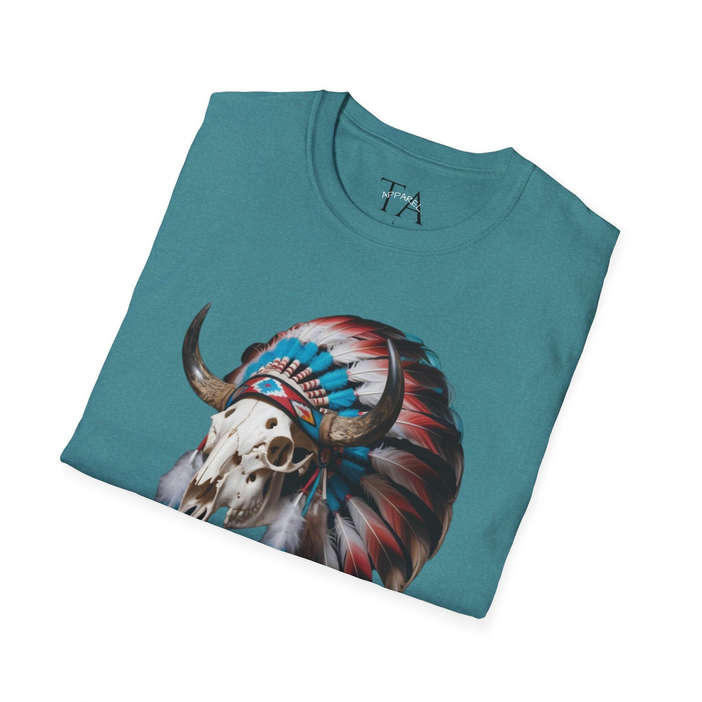 Native American Tribal Skull T-Shirt