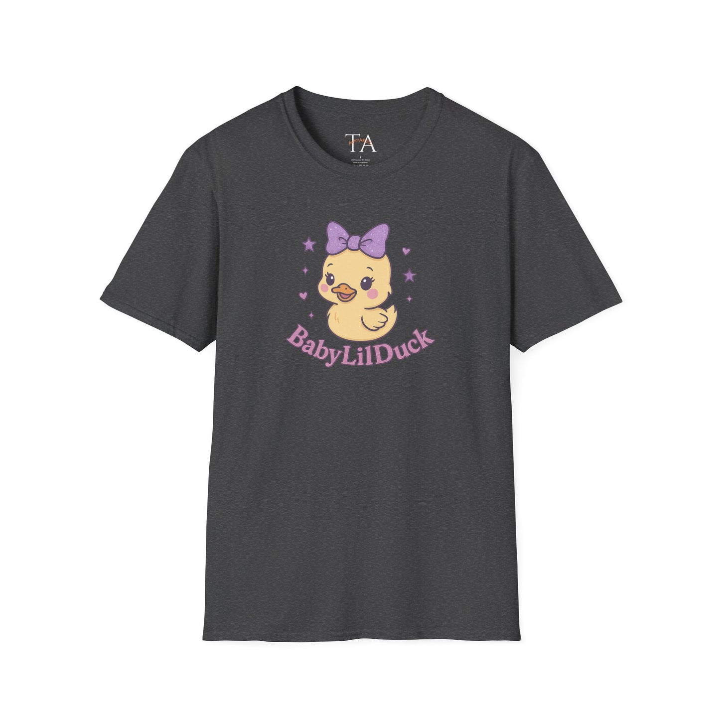 BabyLilDuck Unisex T-Shirt, Cute Animal Tee, Baby Shower Gift, Birthday Outfit