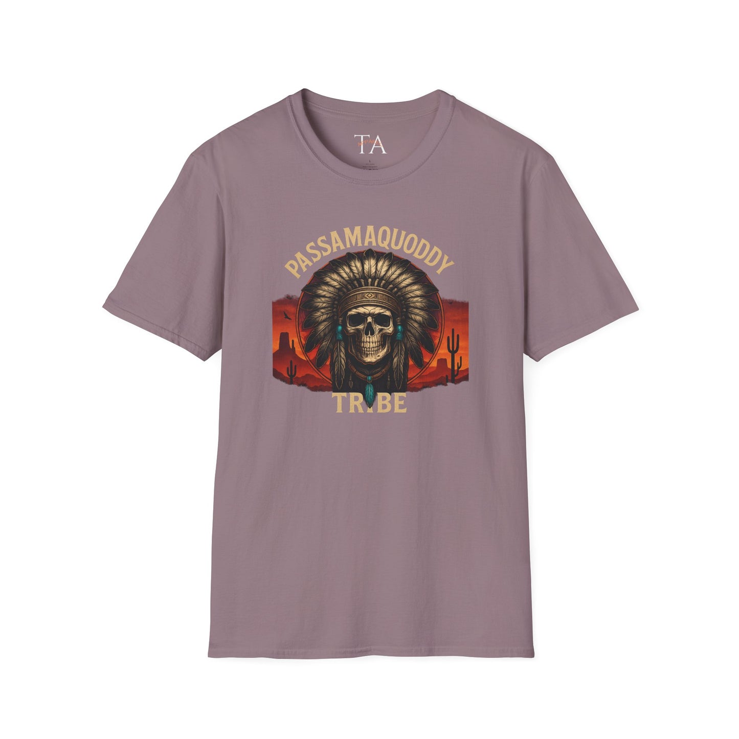 Tribal Graphic T-Shirt - Passamaquoddy Tribe Design10, Gift for Adventurers