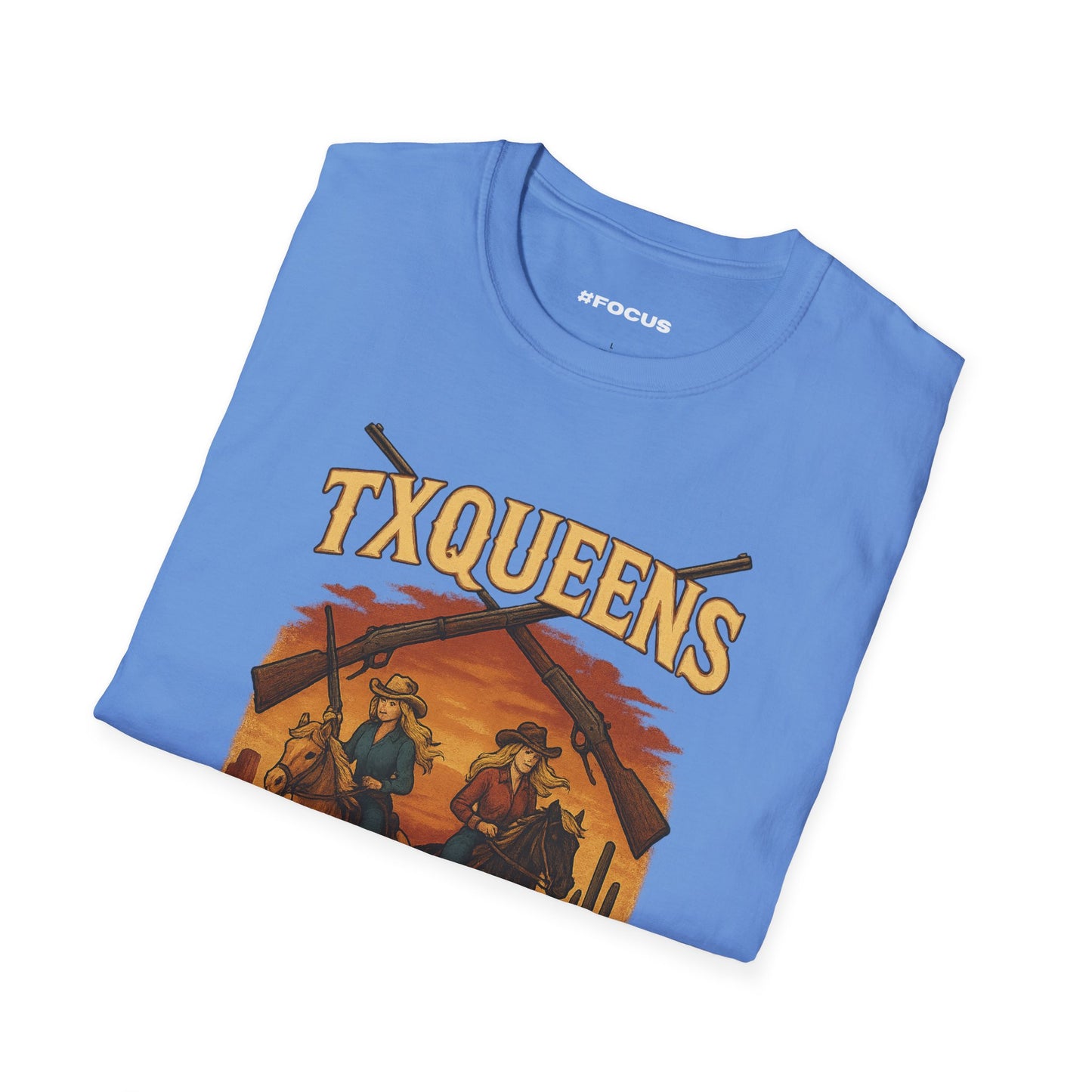 TXQUEENS Western Graphic Unisex T-Shirt