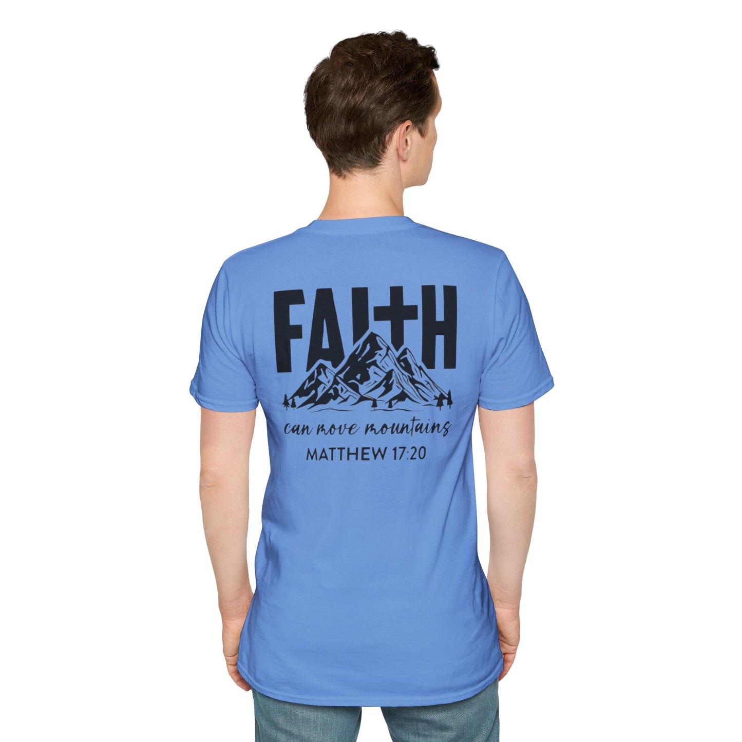 Faith-Inspired Unisex T-Shirt - Motivational Tee - Faith Can Move Mountains