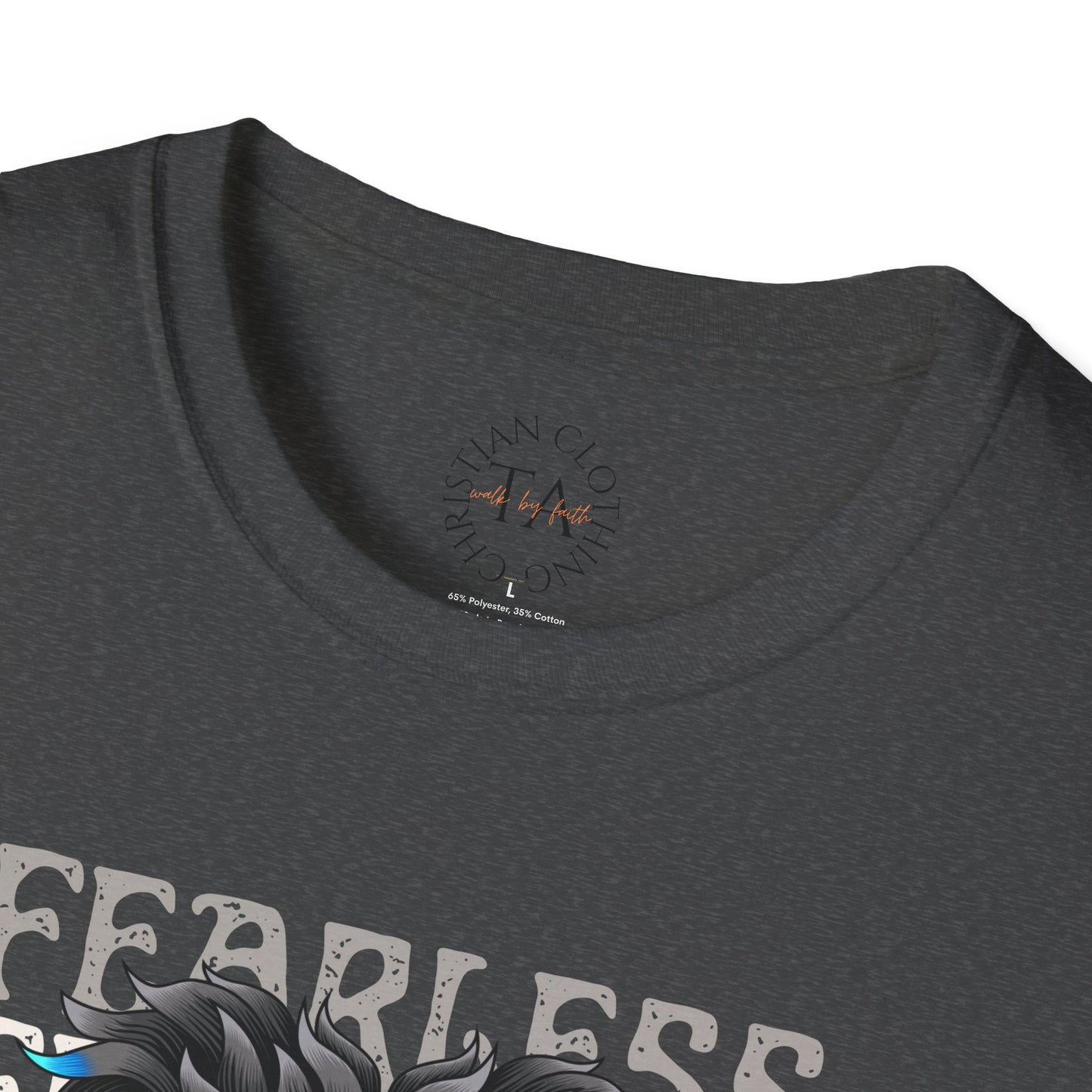 Fearless Lion Volleyball T-Shirt | Unisex Softstyle Tee