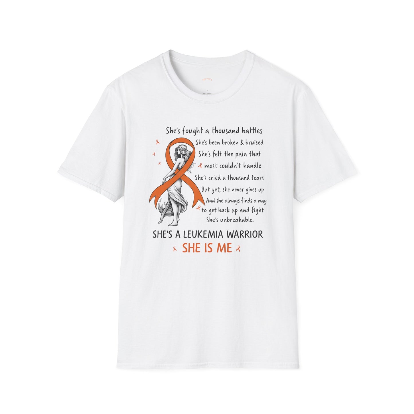 Leukemia Warrior T-Shirt - Unisex Softstyle Support Apparel