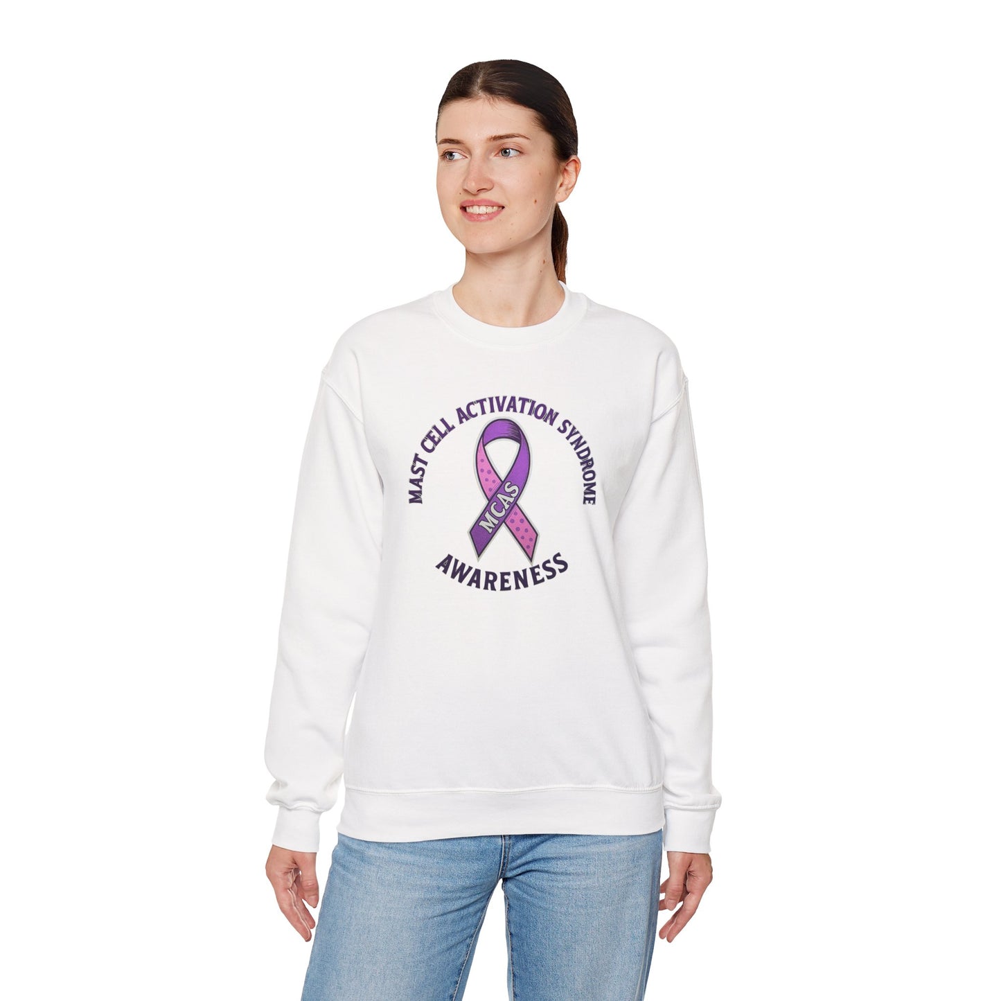 Mast Cell Activation Syndrome Awareness Crewneck Sweatshirt