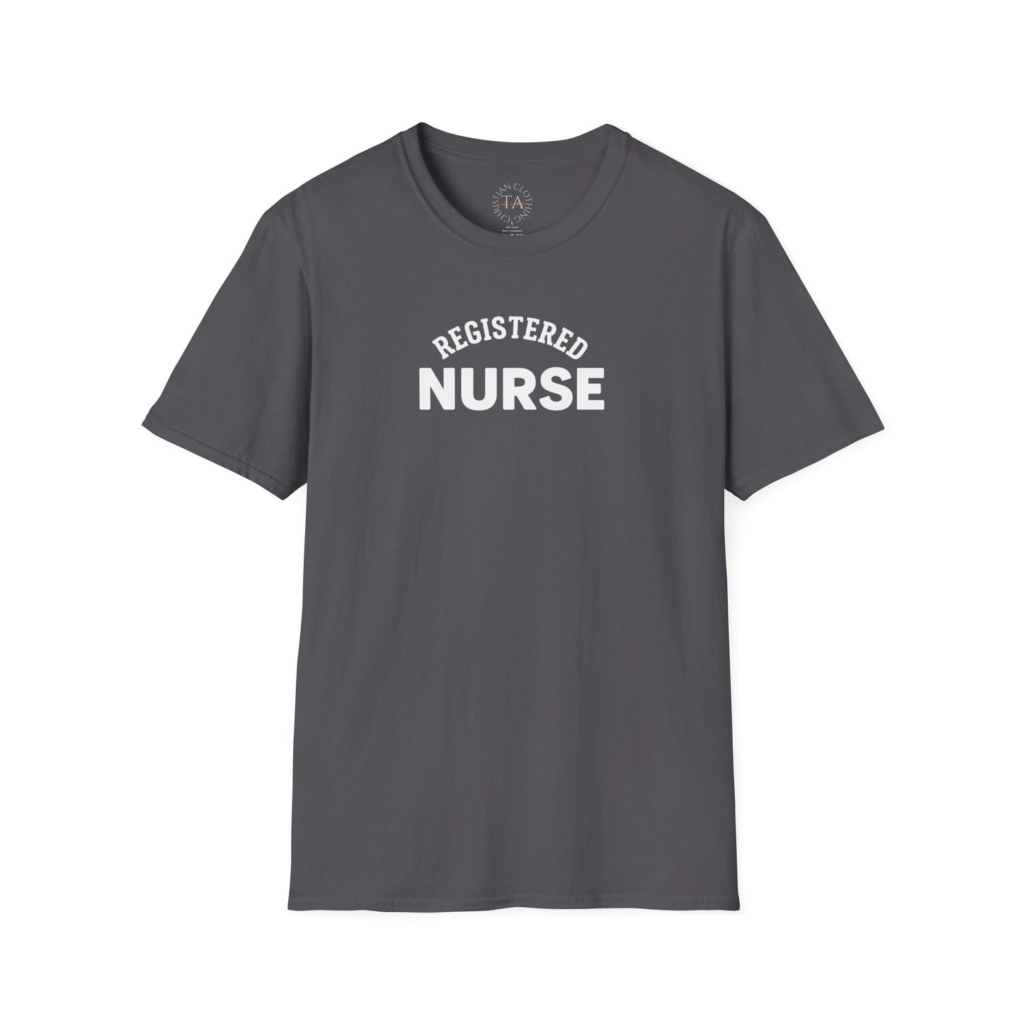 Faith Inspired Waymaker Registered Nurse Unisex Softstyle T-Shirt