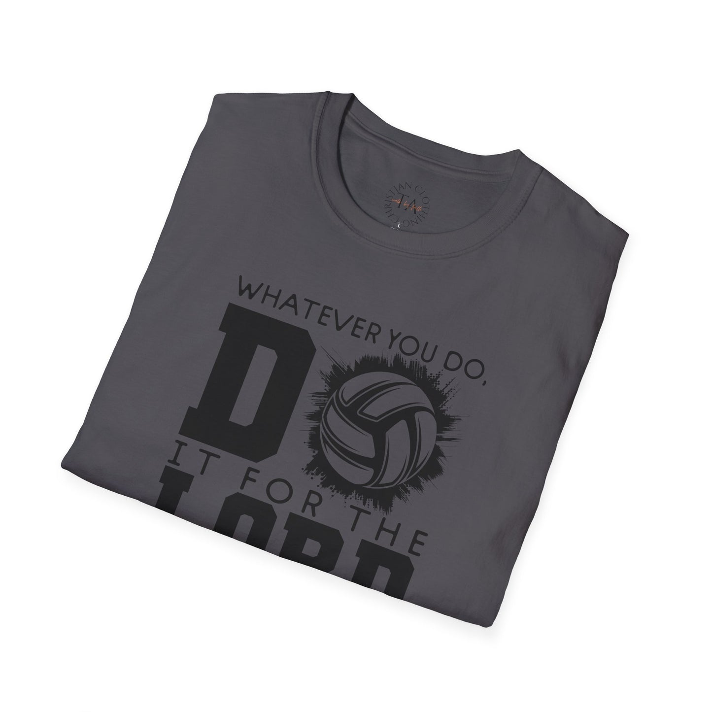 Volleyball Christian Unisex T-Shirt - Do it for the Lord