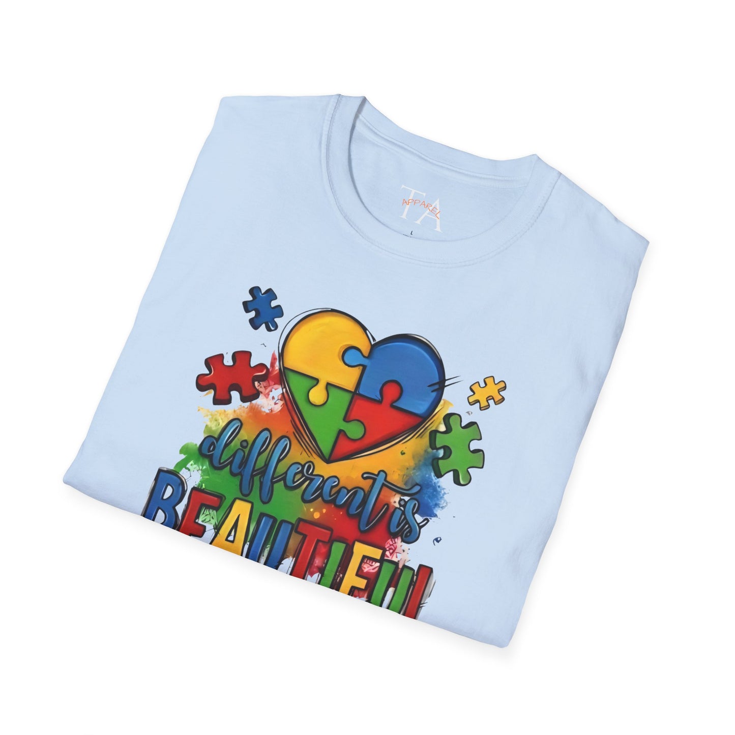 Autism Awareness Different is Beautiful T-Shirt