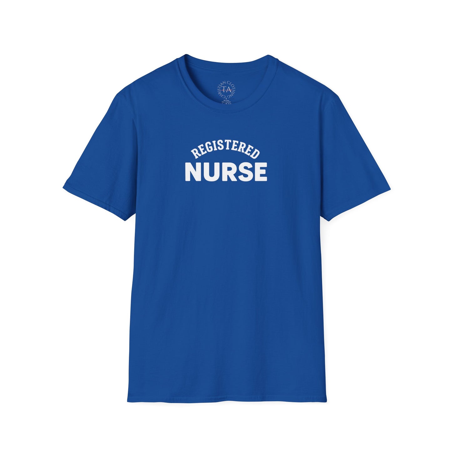 Faith Inspired Waymaker Registered Nurse Unisex Softstyle T-Shirt