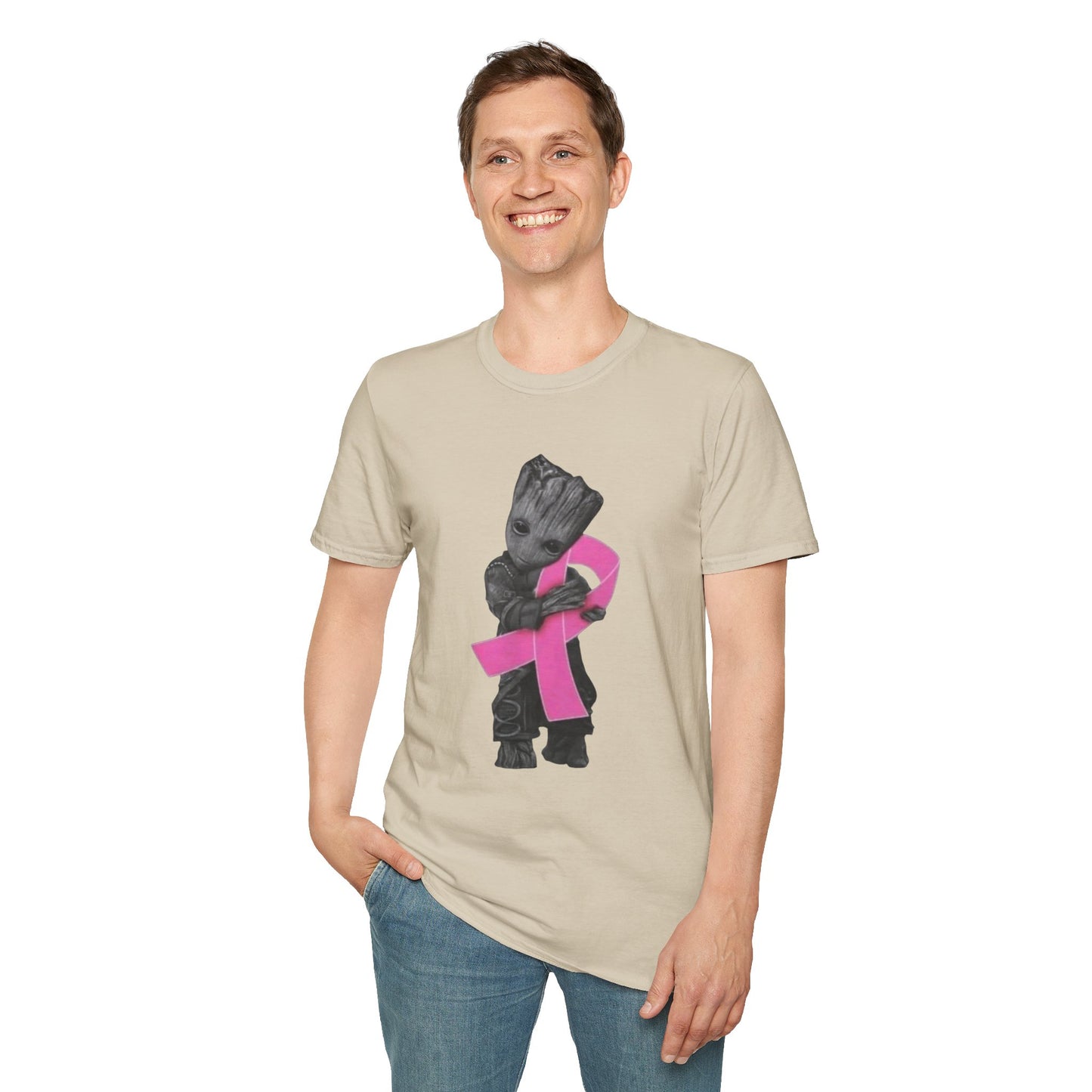 Breast Cancer Awareness Unisex T-Shirt, Groot Graphic Tee