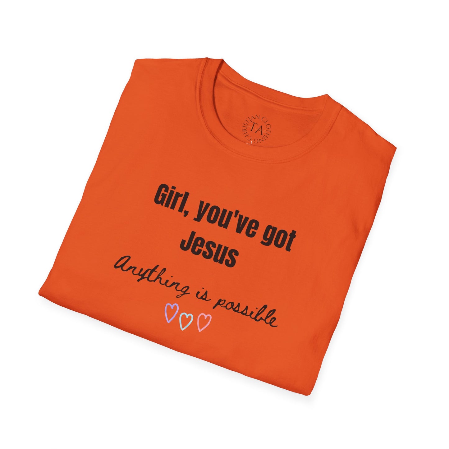 Faith Inspired Jesus T-Shirt Girl, You've got Jesus