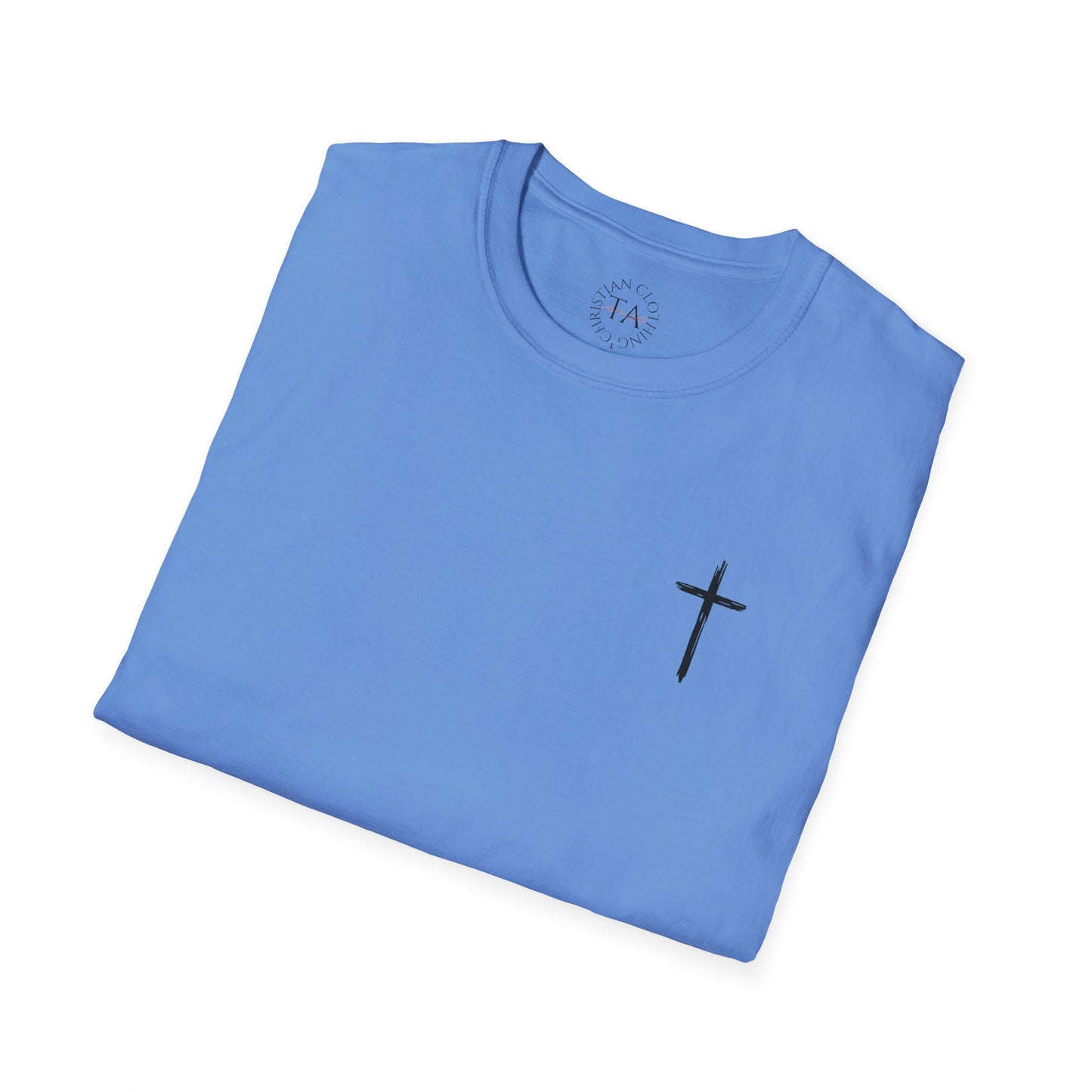 Faith Inspired Unisex Softstyle T-Shirt - 'BUT GOD' - Inspirational Gift for Believers
