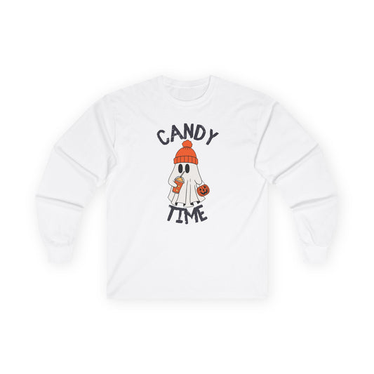 Halloween Candy Time Long Sleeve Tee