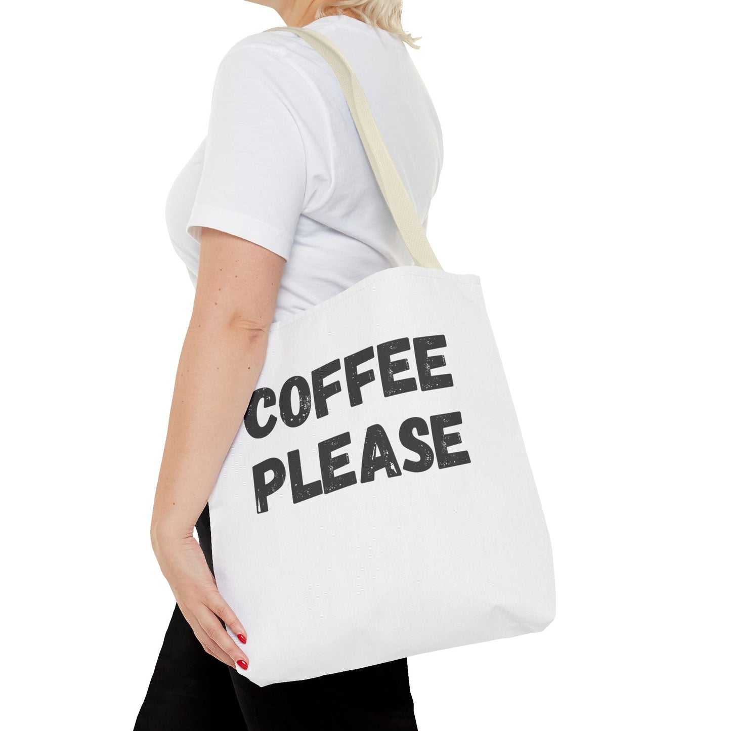 Coffee Lover Tote Bag - Perfect for Grocery, Beach, Books, Gift, Reusable Shopping