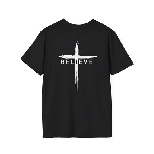 Faith Inspired Believe Cross Unisex T-Shirt