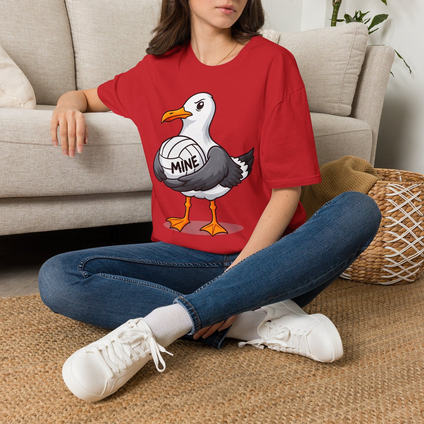 MINE Volleyball Seagull Gildan Softstyle® T-Shirt