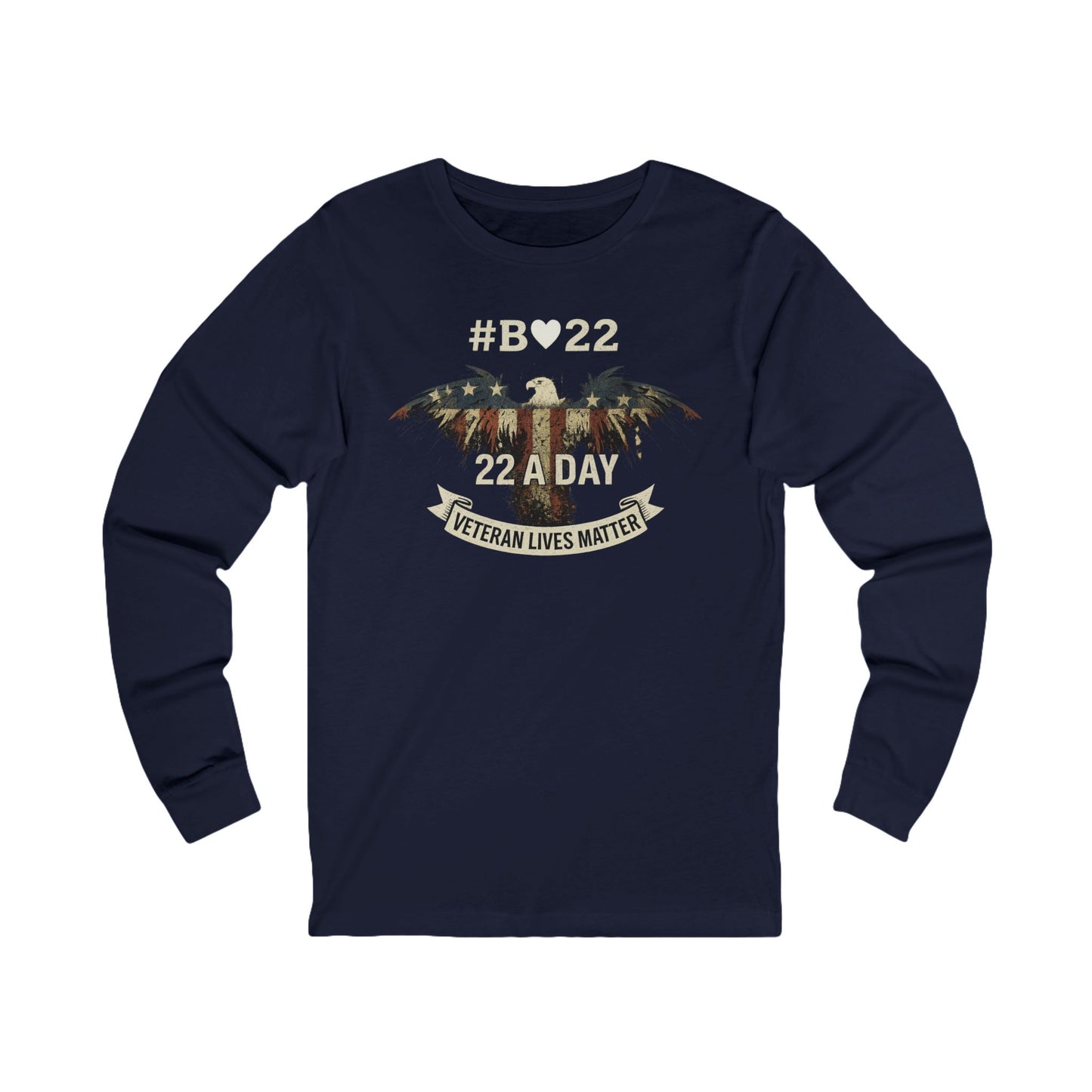 Unisex Long Sleeve Tee - Veteran Lives Matter Shirt, Comfortable Casual Wear, Memorial Day Gift, Patriotic Apparel, Support Mental [...]