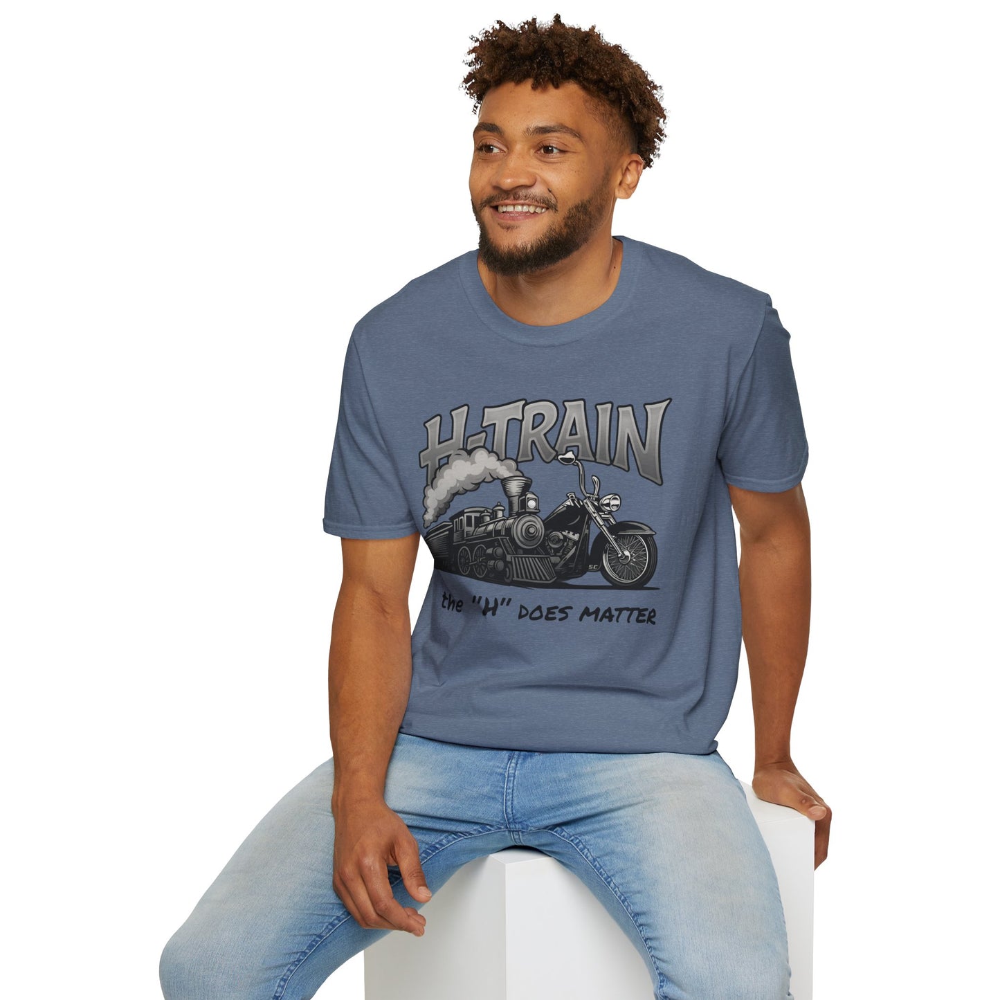 H-Train Vintage Unisex T-Shirt | Cool Gifts for Motorcycle Lovers