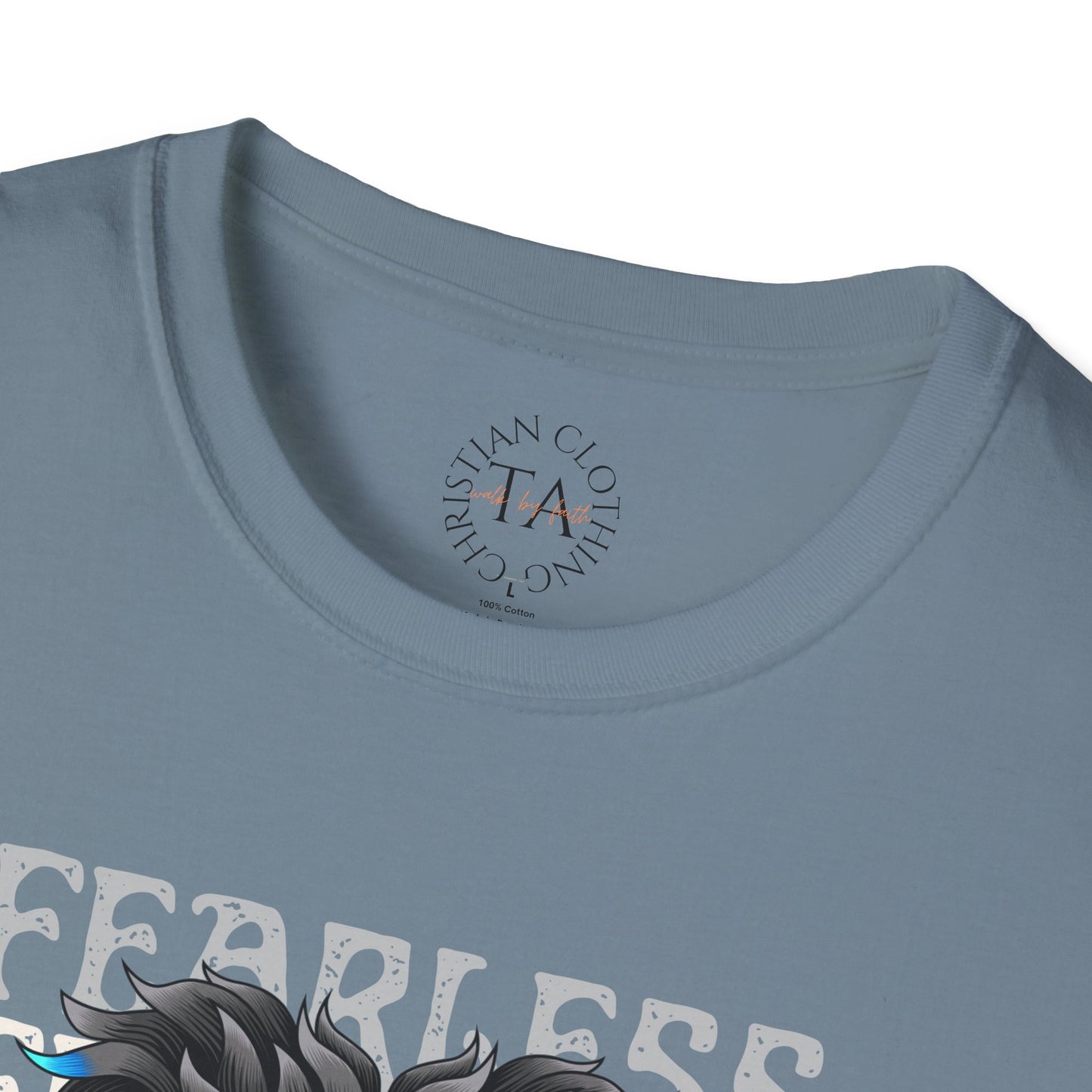 Fearless Lion Volleyball T-Shirt | Unisex Softstyle Tee