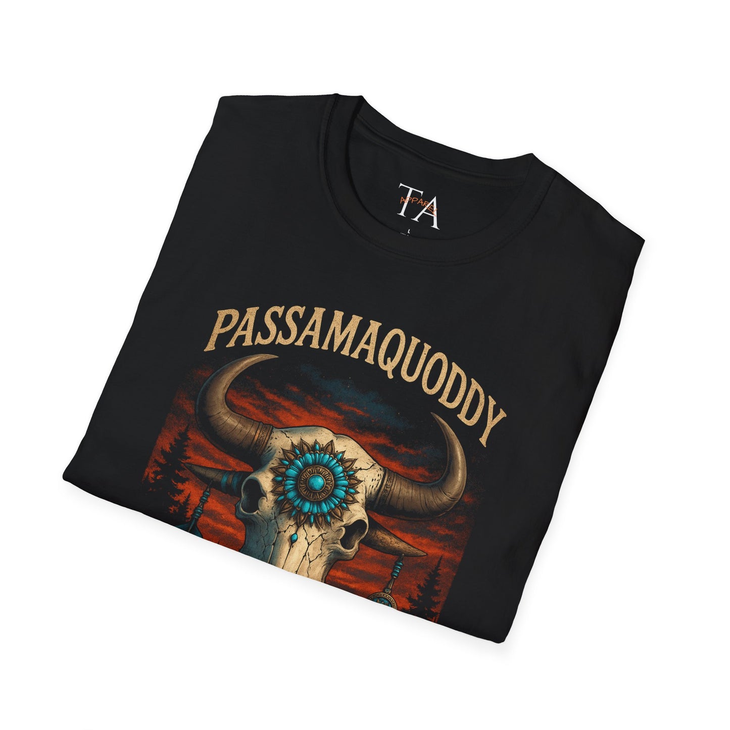 Tribal Graphic T-Shirt - Passamaquoddy Tribe Design3, Gift for Adventurers