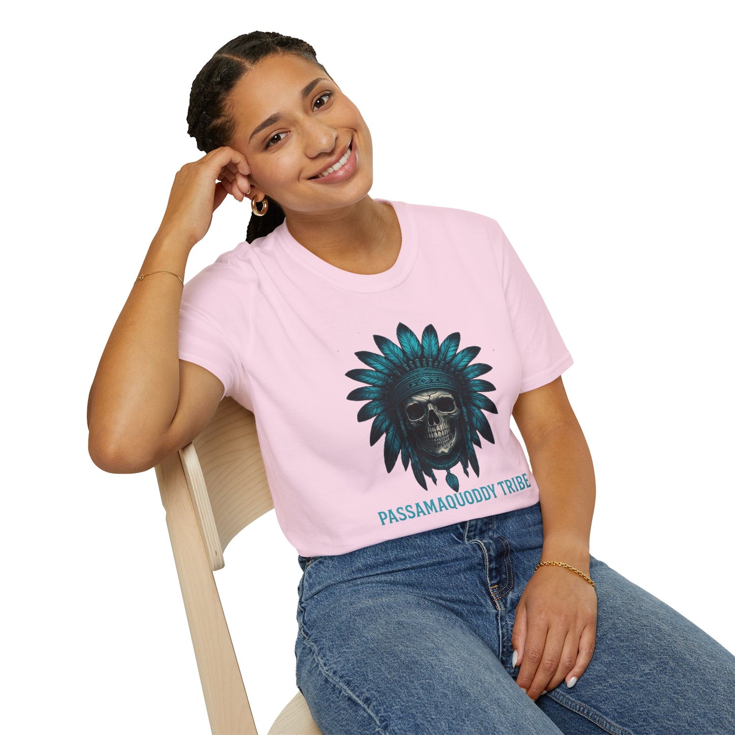 Tribal Graphic T-Shirt - Passamaquoddy Tribe Design5, Gift for Adventurers