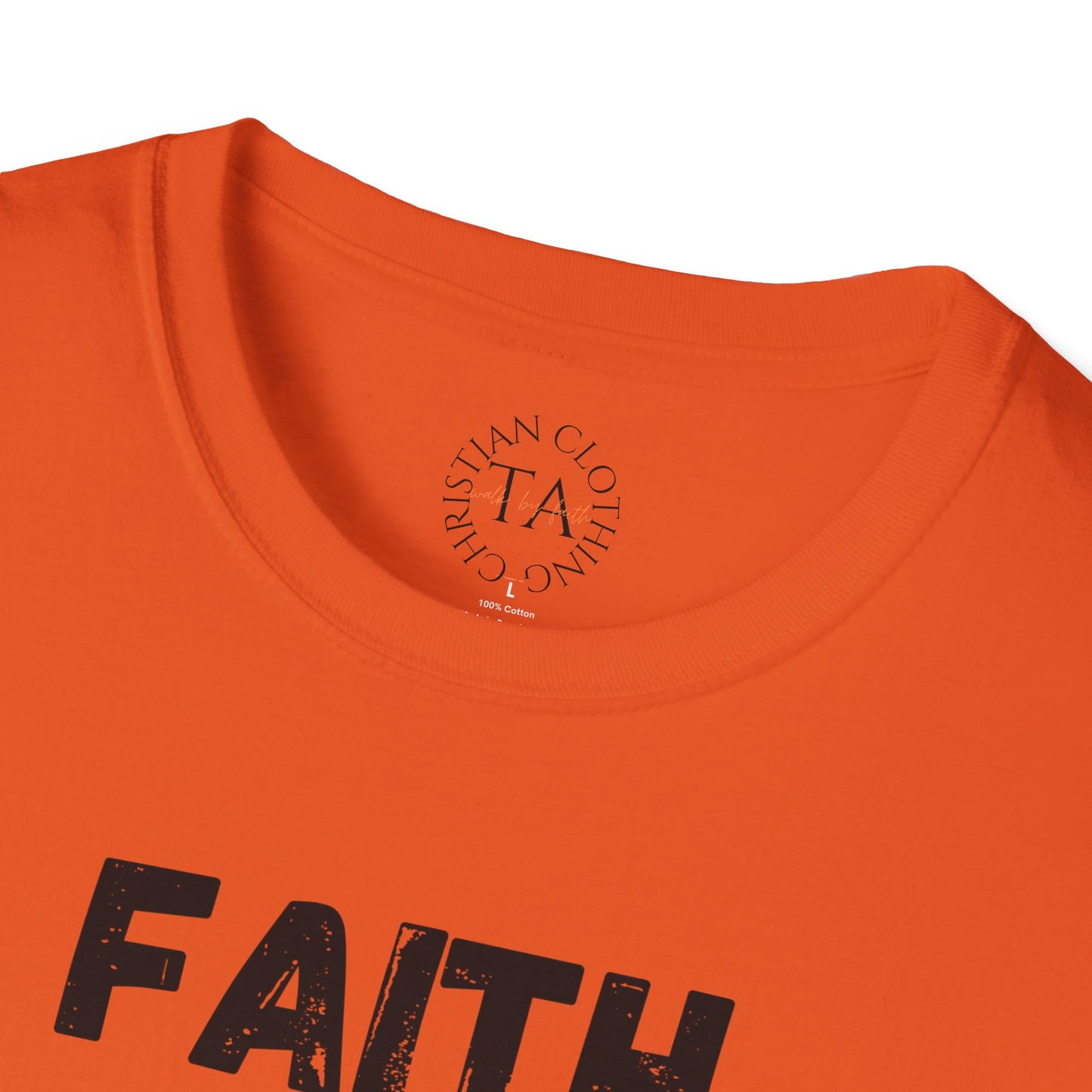 Faith Inspired Unisex T-Shirt - Faith Over Fear Design