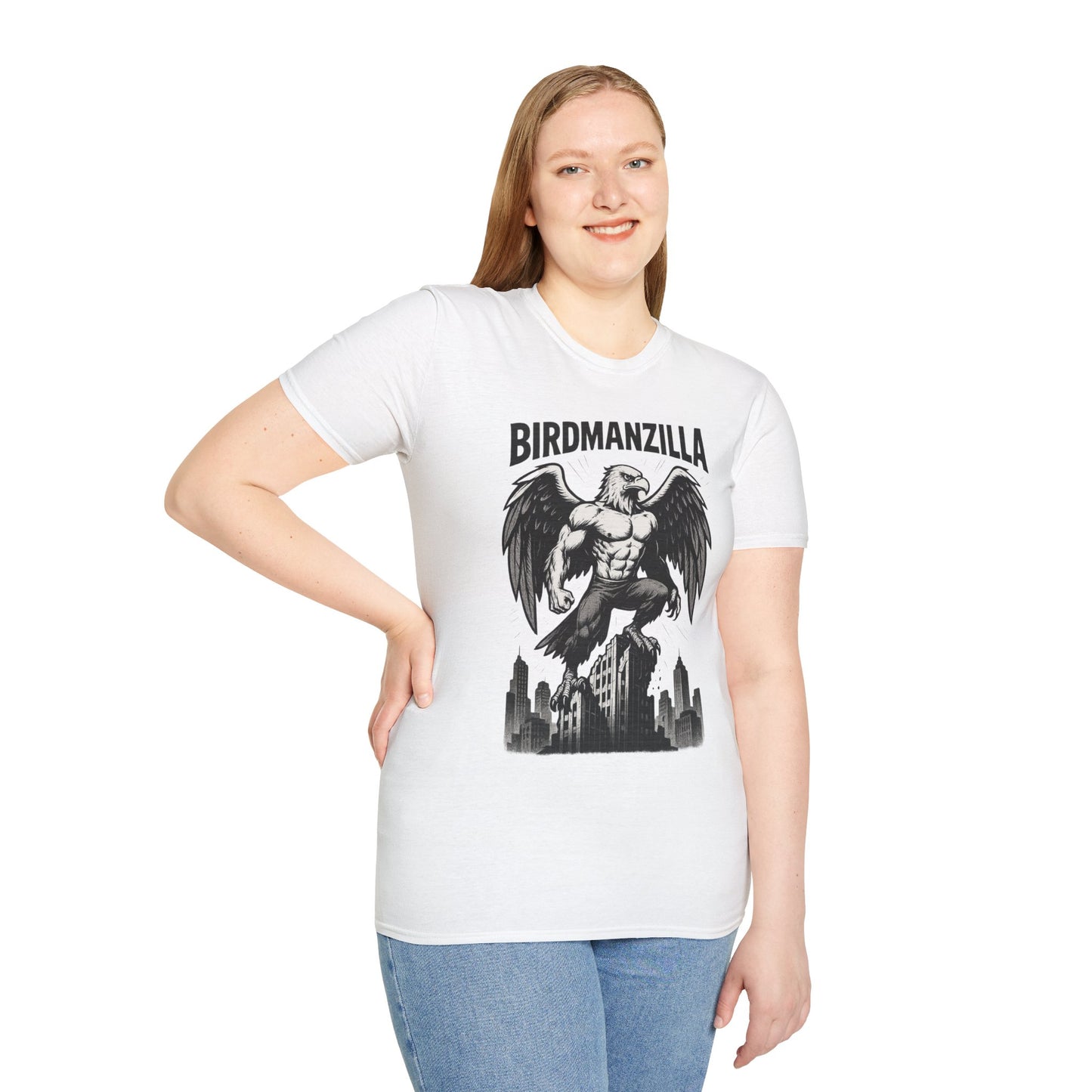 Birdmanzilla Graphic Tee - Unisex T-Shirt, Casual Wear, Unique Gift, Men's Fashion